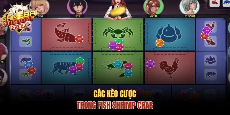 Các kèo trong Fish Shrimp Crab